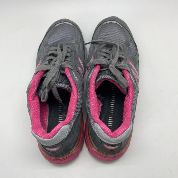 New Balance Sneakers Womens 10 B 990 V4 W990GP4 Gray Casual Athletic Gym Shoes - Picture 5 of 10